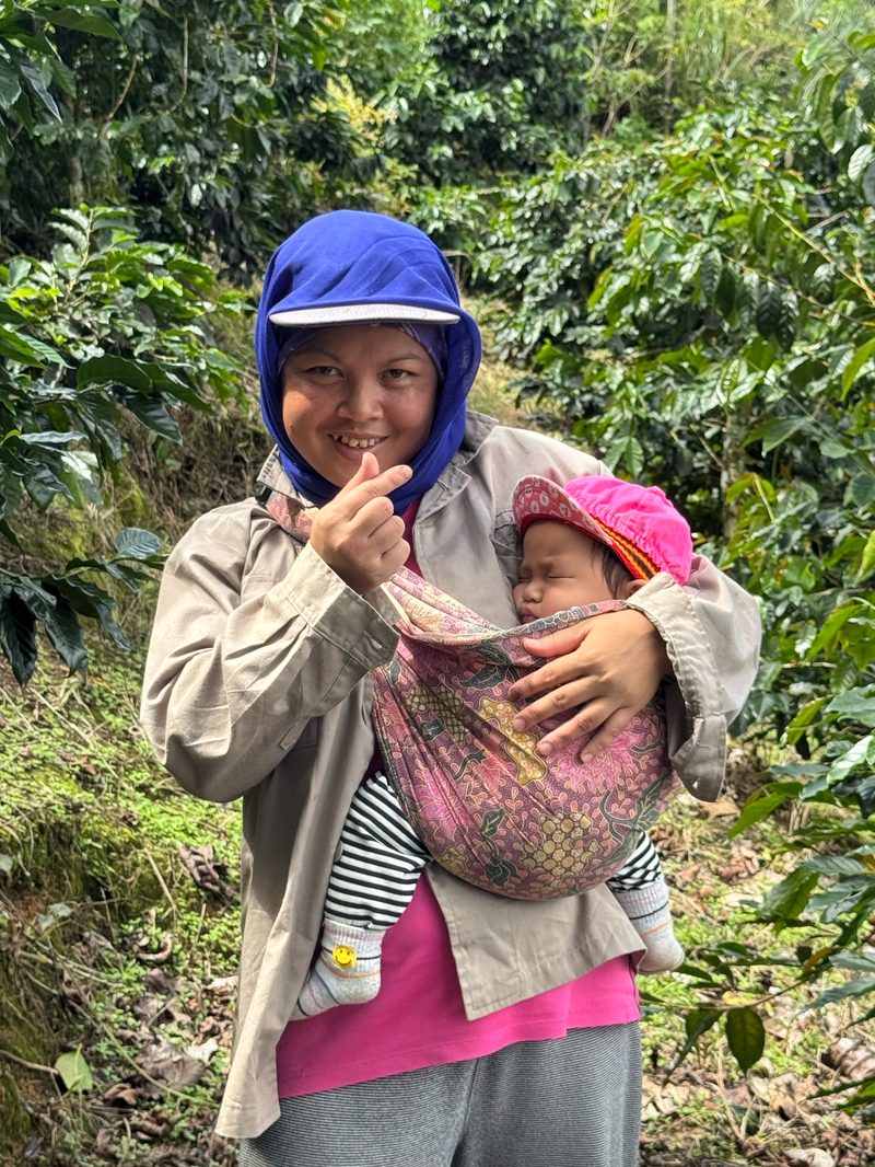 Esther, coffee farmer, Sabah