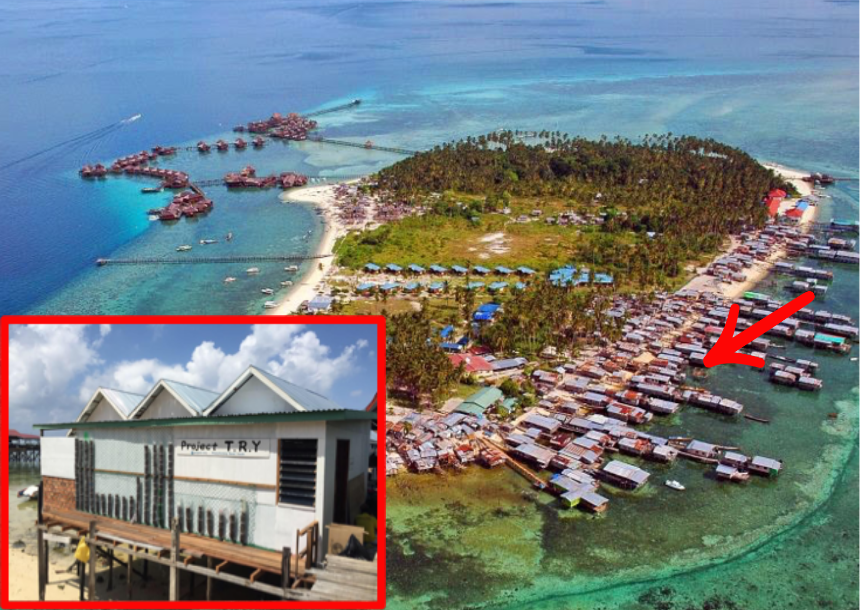 Pulau Mabul, off the coast of Sabah